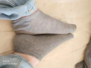 Chaussette mise pendant plusieurs jours
