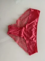 culotte rose dentelle