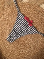 String souillée en satin