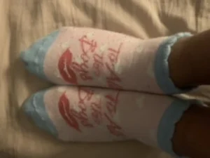 chaussette portee