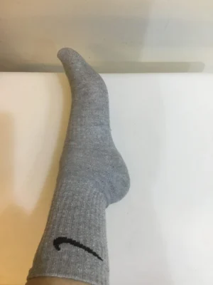 Une chaussette nike portée pendant 4 jours