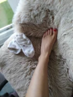 Chaussettes portées et qui ont essuyé ma transpiration après masturbation multiples