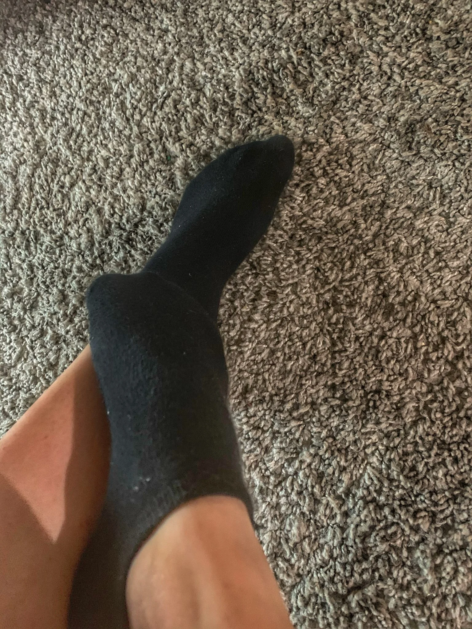 Chaussette portée depuis 2 jours + 1 séance de sport