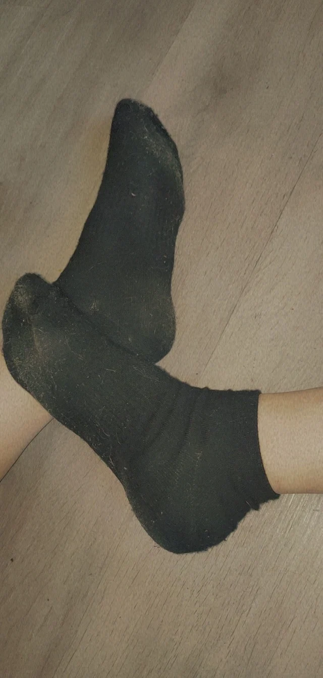 Chaussette noir porter 24h đ