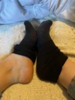 Chaussette sale portée 2j