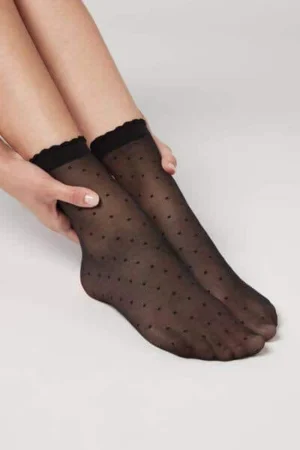 Chaussette portée