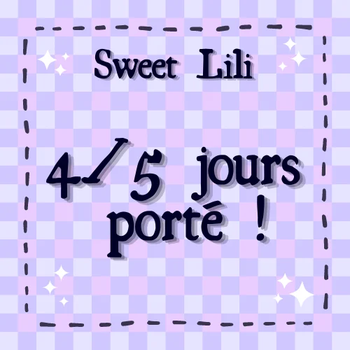 Option 4/5 jours porté !