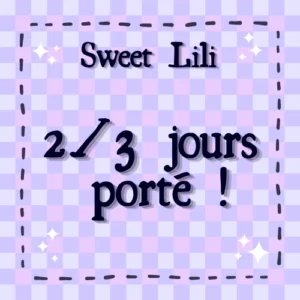 Option 2/3 jours porté !