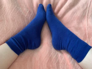 Chaussettes bleues