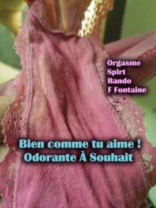 Coffret gourmand. Culotte portée trois jours + surprise + vidéo