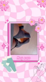 lot de trois photos de mes pieds 💝
