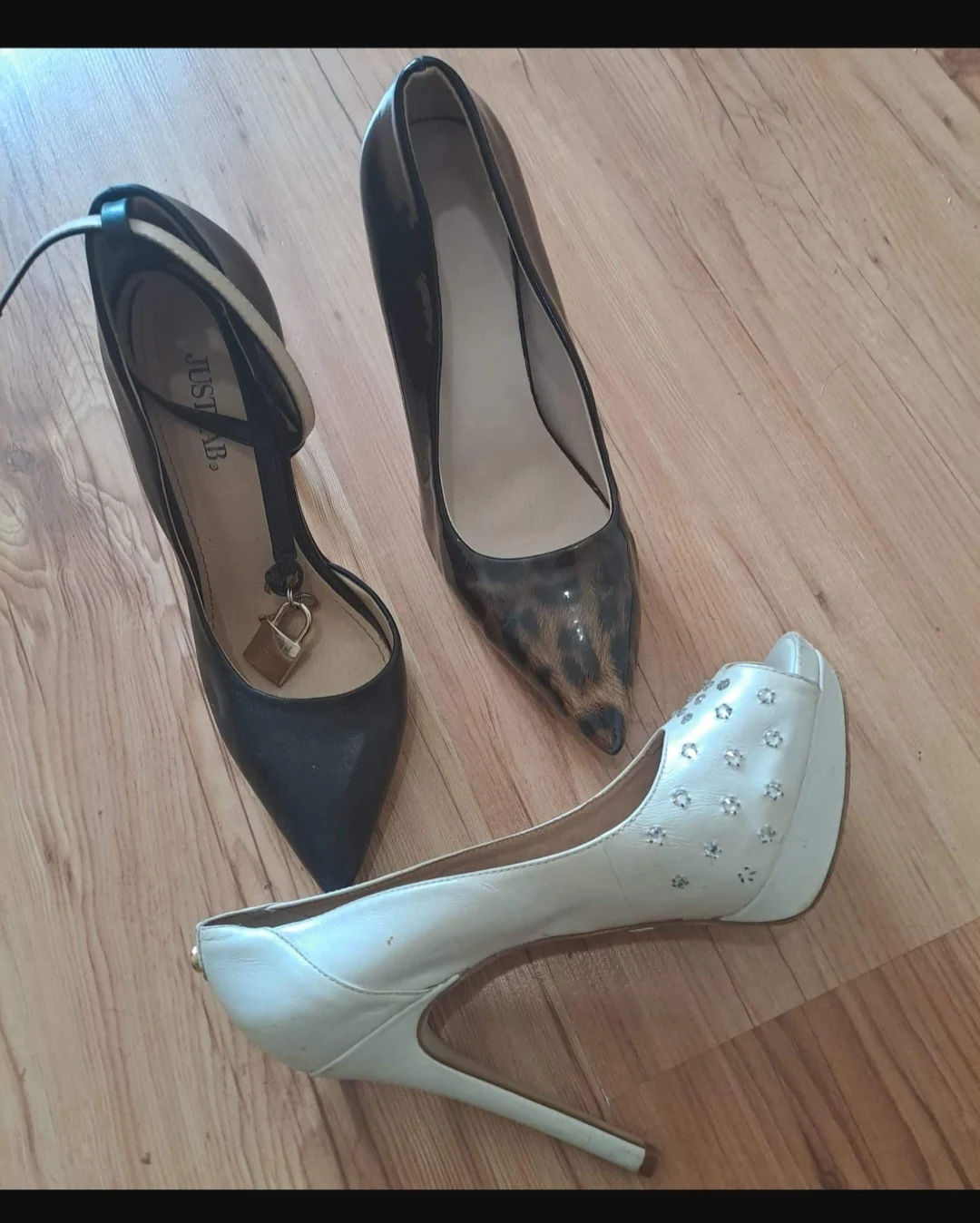 Mes talons portés