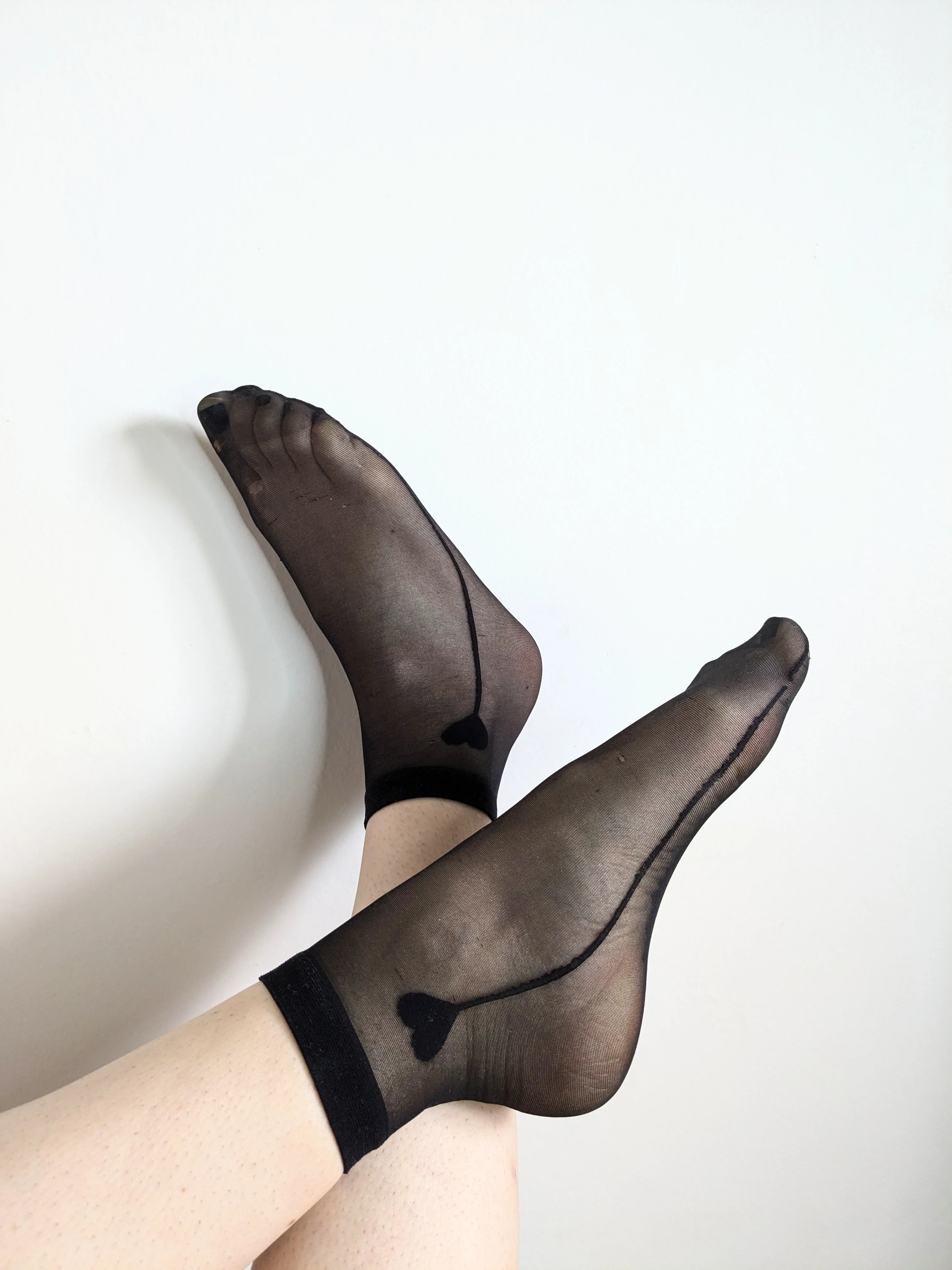 Chaussettes transparentes