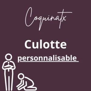 Culotte personnalisable
