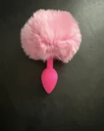 Plug lapin fourrure