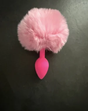 Plug lapin fourrure