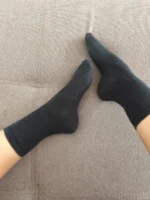 Chaussettes hautes porté pendant 12h de travail