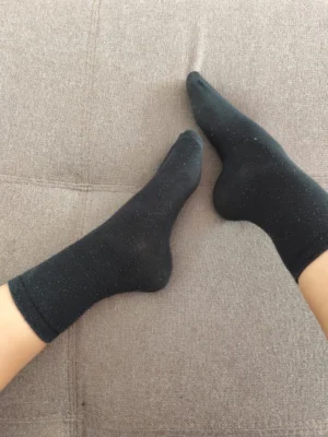Chaussettes hautes porté pendant 12h de travail