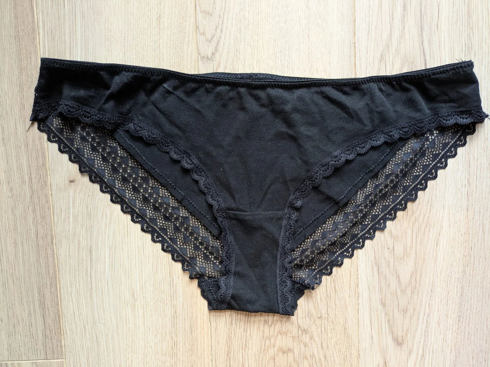 Culotte en coton noire