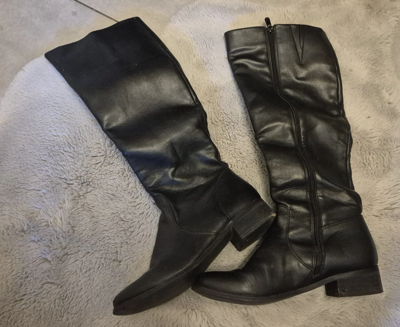 Mes botte en cuir