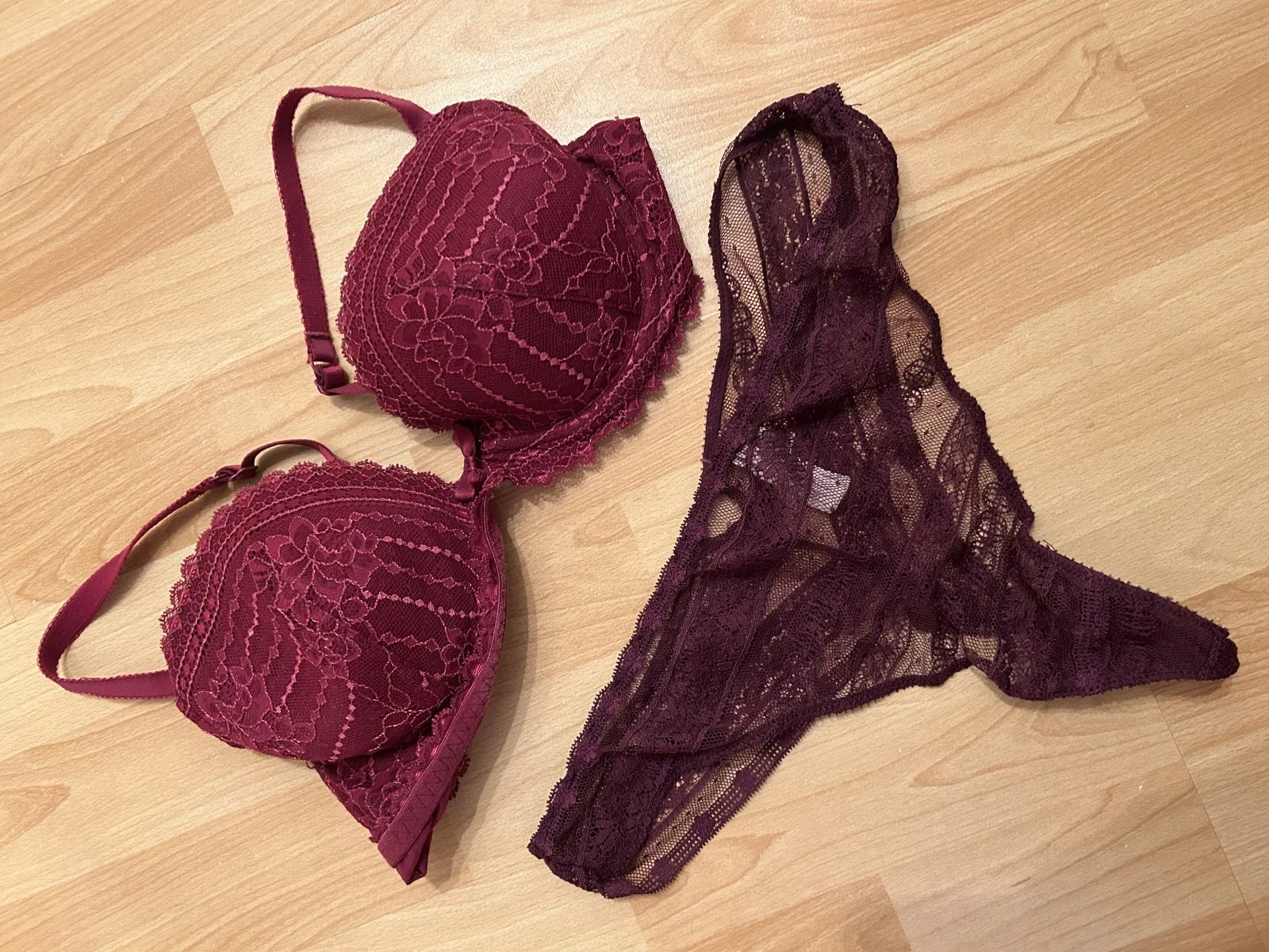 Ensemble violet porté 2 jours 🍆