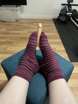 Magnifiques chaussettes d'hiver, bien utilisées.
