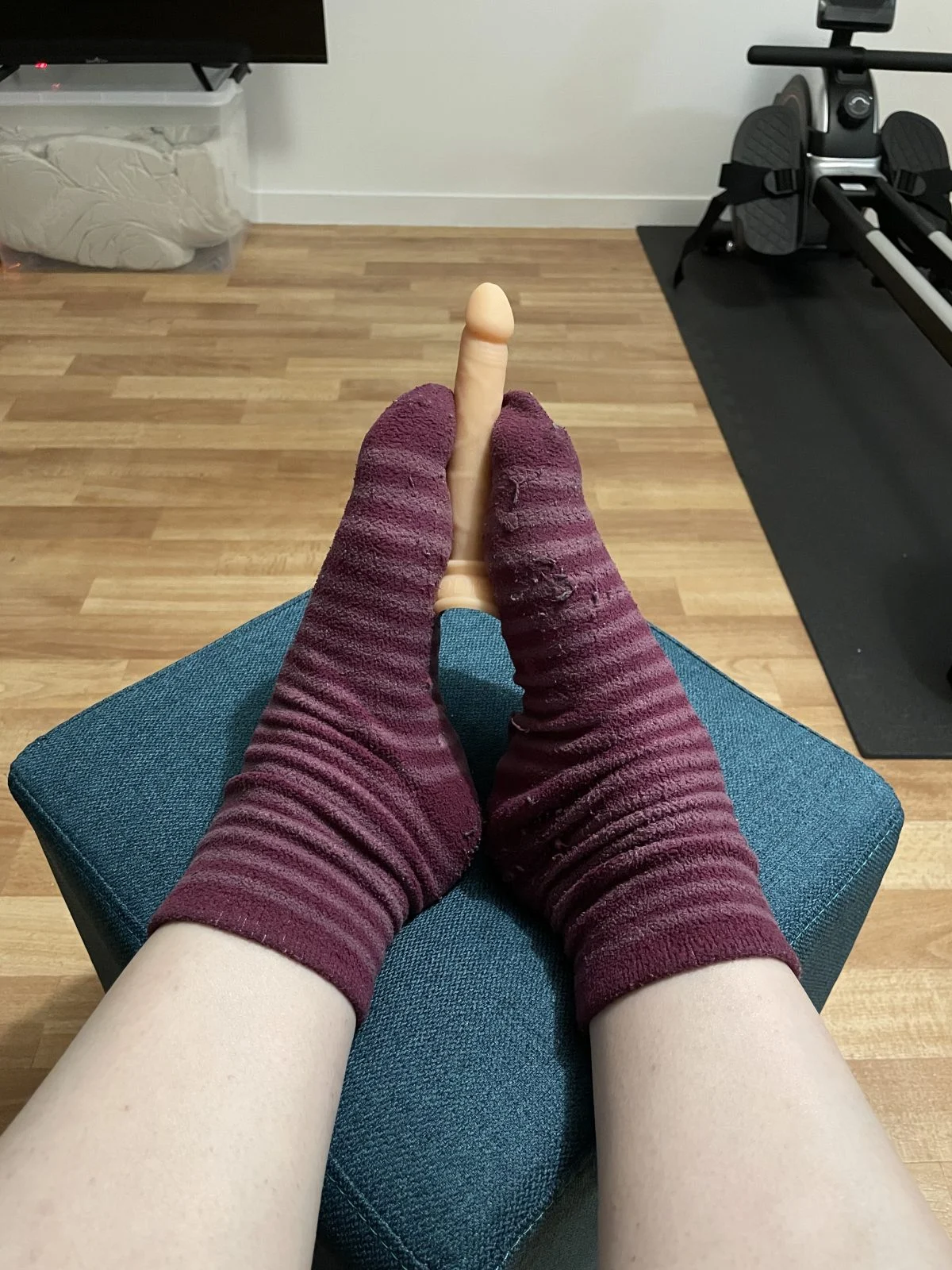 Magnifiques chaussettes d'hiver, bien utilisées.