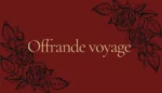 ✈️Offrande voyage & récompense✈️
