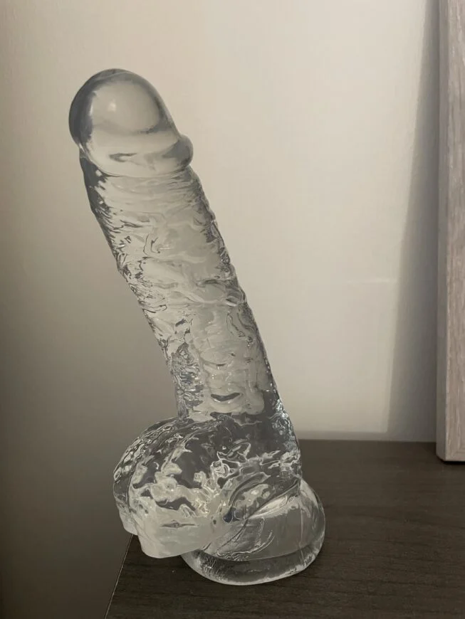 Jouer avec mon gode