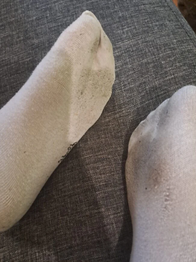 Mes chaussettes sales 🧦