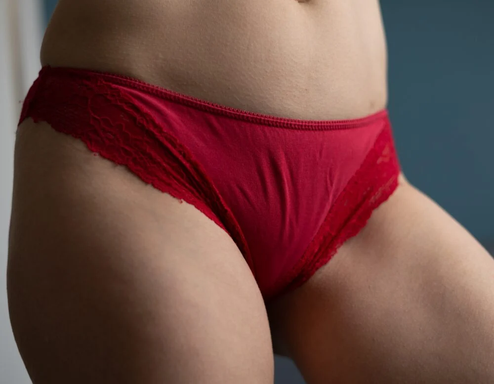 Période d’ovulation ✨🔥 Culotte rouge en coton