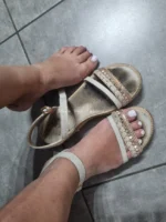 Sandales a plate-forme odorantes