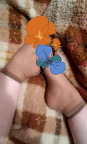 Socquettes en nylon