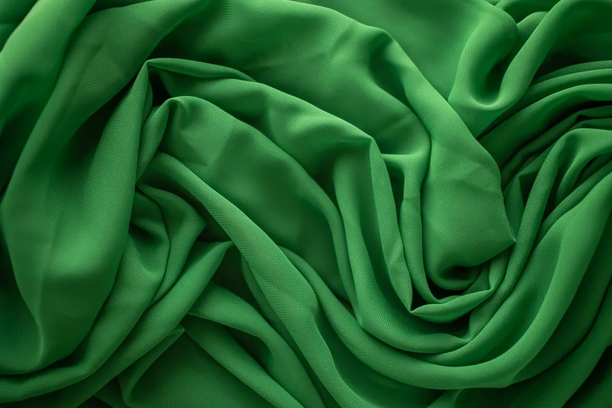 Voile vert, en illustration de « vendre chaussettes portées »